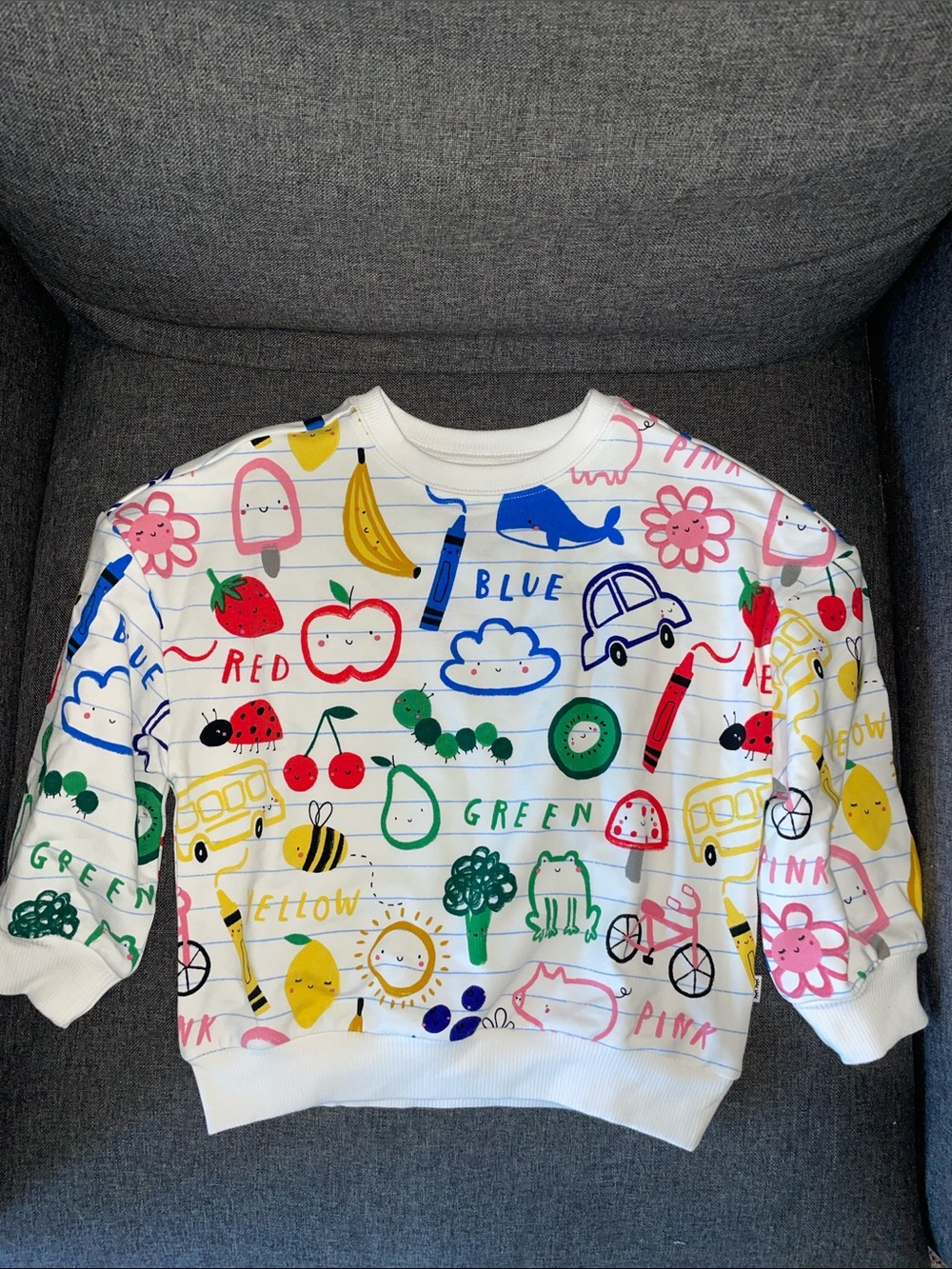 Little Sleepies Coloring Crew Sweatshirt